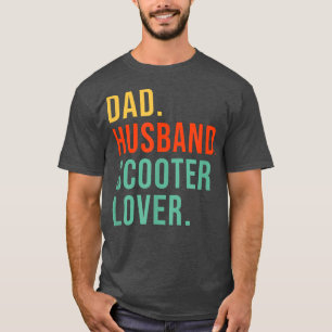 Camiseta Funny Scooter Dad Husband Legend Scooter Driver Fa