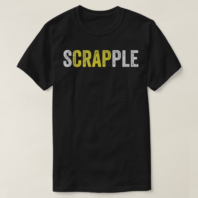 Camiseta Funny Scrapple (Diseño del anverso)