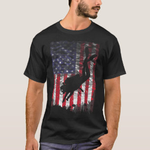 Camiseta Funny Scuba Diving Design Scuba Dive Coach Deep Se