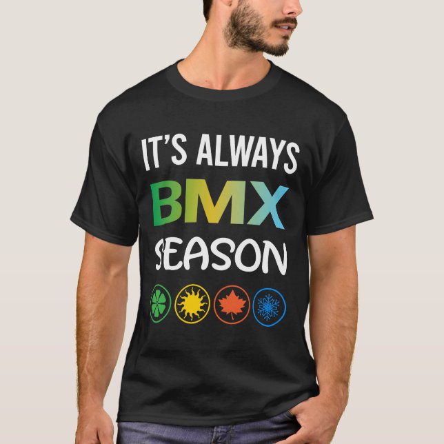 Camiseta Funny Season BMX (Anverso)