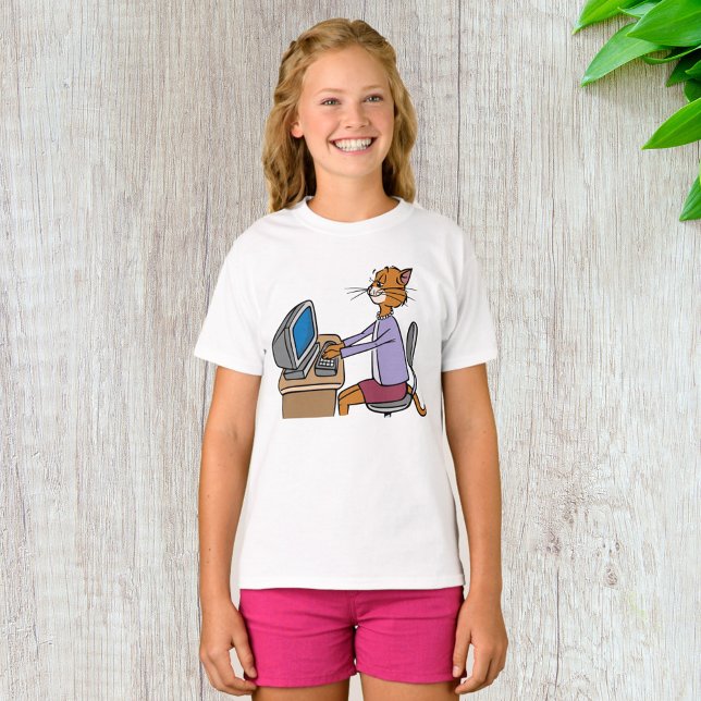 Camiseta Funny Secretary Cat Personalizado Office Humor (Subido por el creador)