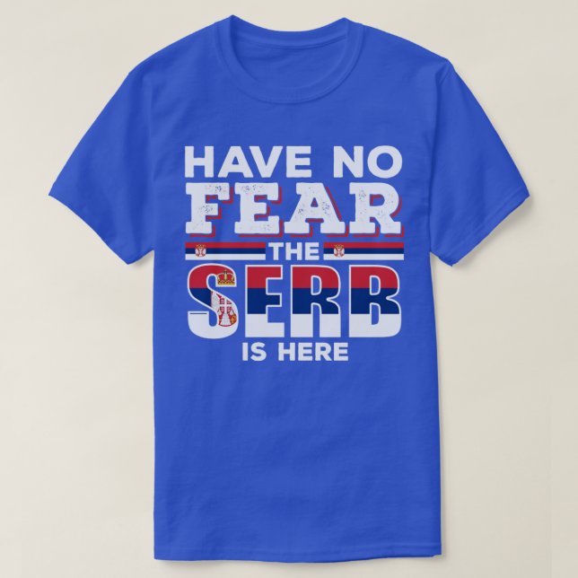 Camiseta Funny Serb (Diseño del anverso)