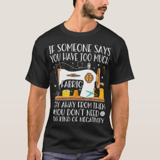 Camiseta Funny Sewing  Quilting Lover - Fabric Tailor Sewer