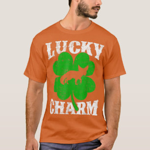 Camiseta Funny Shamrock Leaf Lucky Charm Fennec Fo St Patri