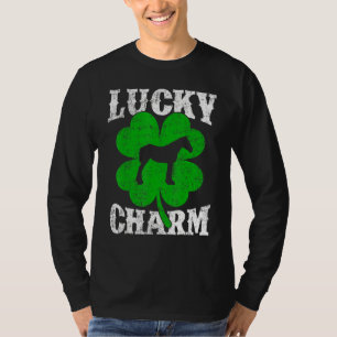 Camiseta Funny Shamrock Leaf Lucky Charm Mule St Patrick's