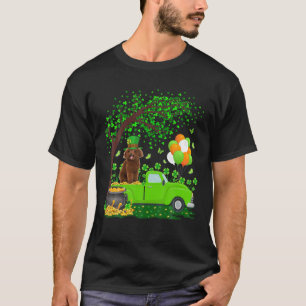 Camiseta Funny Shamrock Leaf Toy Poodle Dog St Patricks Day