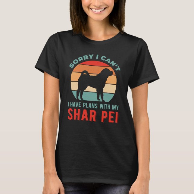 Camiseta Funny Shar Pei (Anverso)