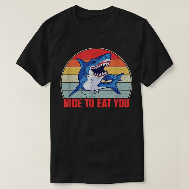 Camiseta Funny Shark Quotes  (Diseño del anverso)