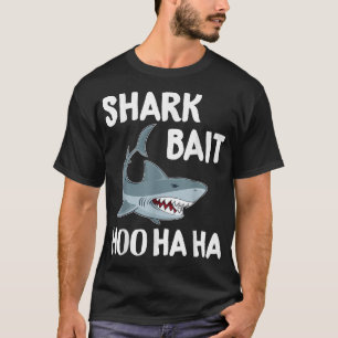 Camiseta Funny Shark TFishing Newbie Bait Hoo Ha Initiat