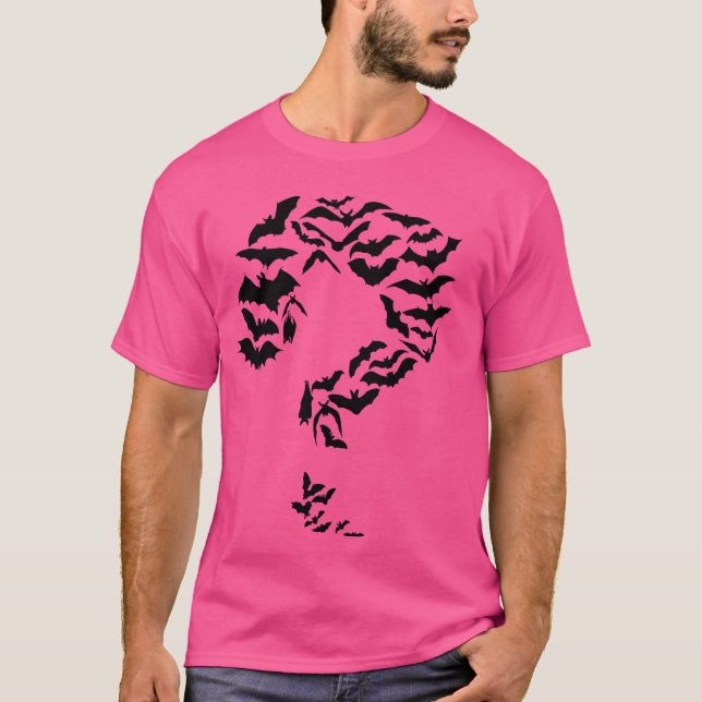 Camiseta Funny Sheldon Nerdy Bats Pregunta Mark Comic Hero (Anverso)