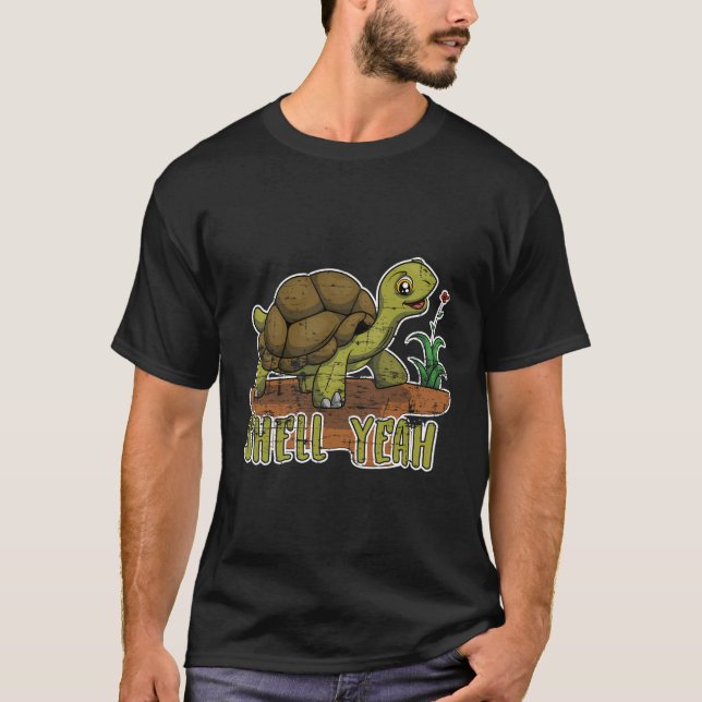 Camiseta Funny Shell Yeah Sea Animal Lover Gift Turtle (Anverso)