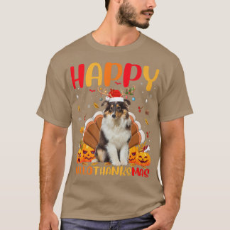 Camiseta Funny Sheltie Dog Lover Happy Sheltie HelloThanksM