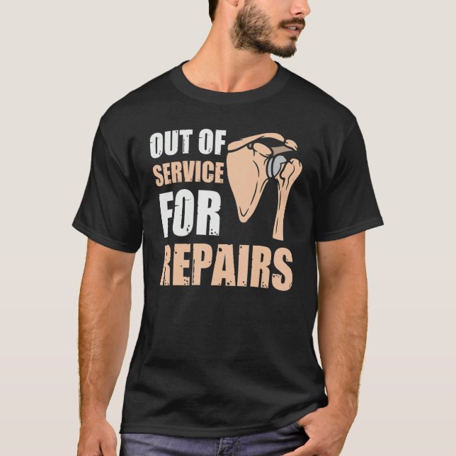 Camiseta Funny Shoulder Surgery (Anverso)