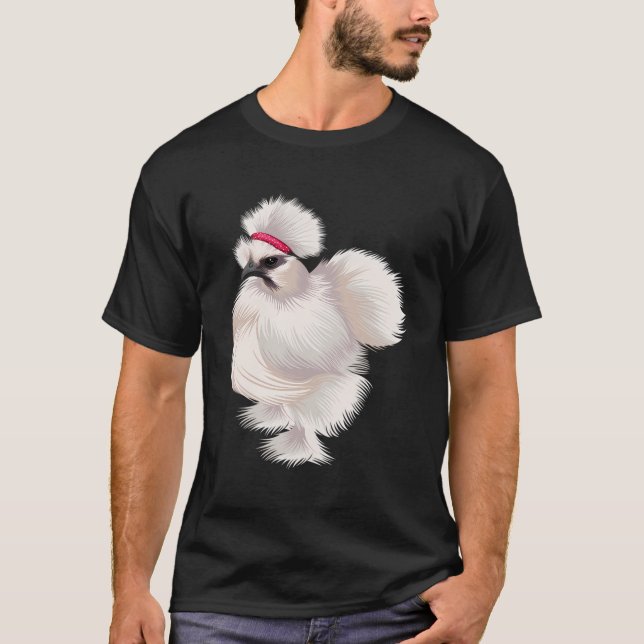 Camiseta Funny Silkie Chicken (Anverso)