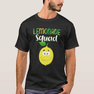 Camiseta Funny Silly Sonriendo Lemon Summer Lemonade Squad