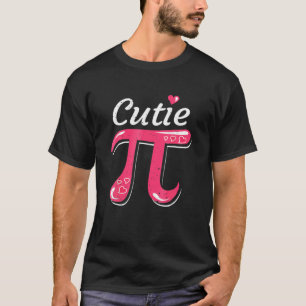 Camiseta Funny Símbolo De Pi Tees Cutie Pie National Pi Day