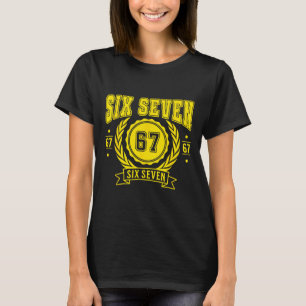 Camiseta Funny Six Seven 6 7 67 Meme Gen Alpha Jerga Boys G