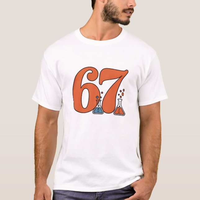 Camiseta Funny Six Seven Meme, Physical Chemistry (Anverso)