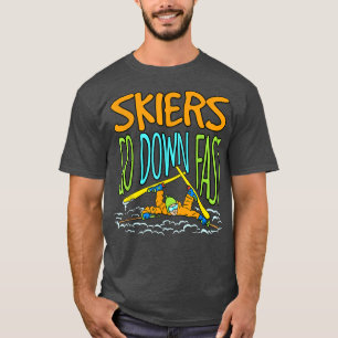 Camiseta Funny Ski Snow Skier Winter Skiing Downhill
