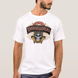 Camiseta Funny Skull Knucklehead Academy Alma Mater