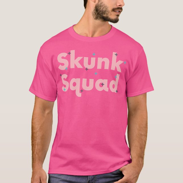 Camiseta Funny Skunk Squad (Anverso)