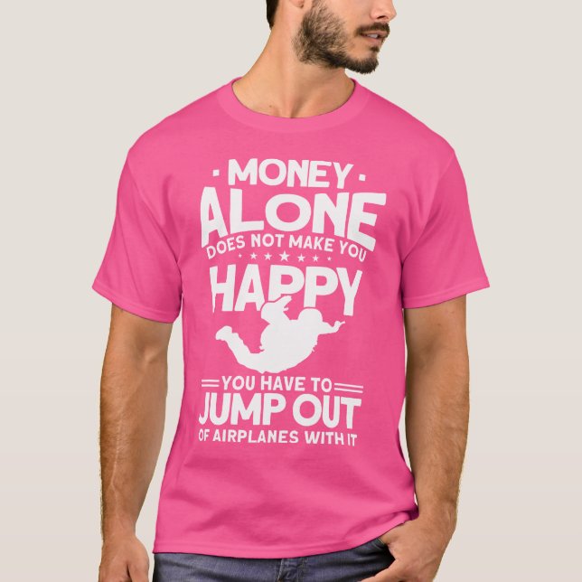 Camiseta Funny Skydiver Skydiving (Anverso)