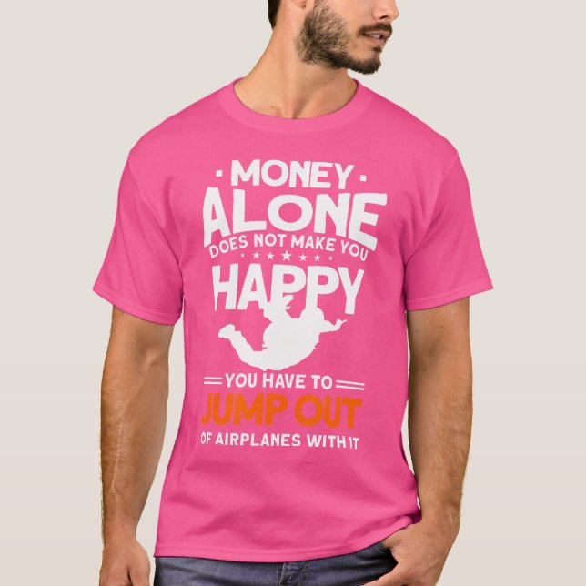 Camiseta Funny Skydiver Skydiving (Anverso)