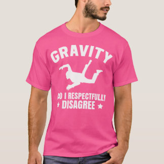 Camiseta Funny Skydiving interior