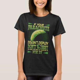 Camiseta Funny Skydiving Parachute Salto Skydiver