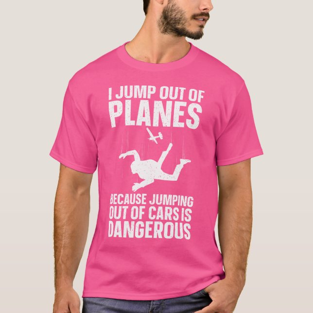 Camiseta Funny Skydiving Skydive Lover Skydivers (Anverso)