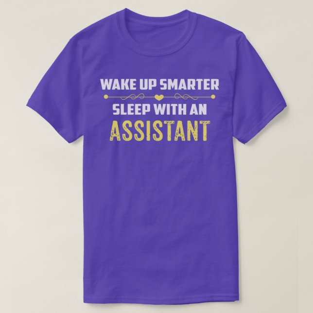 Camiseta Funny Sleep With Assistant Classic TShirt (Diseño del anverso)