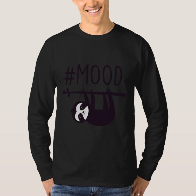 Camiseta Funny Sloth Sloth Mood (Anverso)