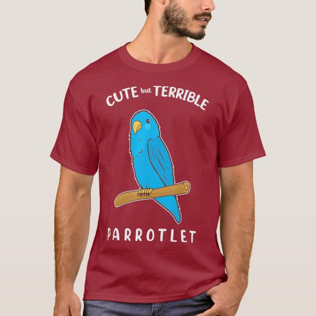 Camiseta Funny Small Parrot Owner Parrotlet (Anverso)