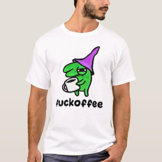 Camiseta Funny Smiling Friends Glep Coffee Humor Meme