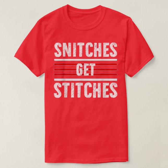 Camiseta Funny Snitches Holidays Stitches Patricks day Get  (Diseño del anverso)