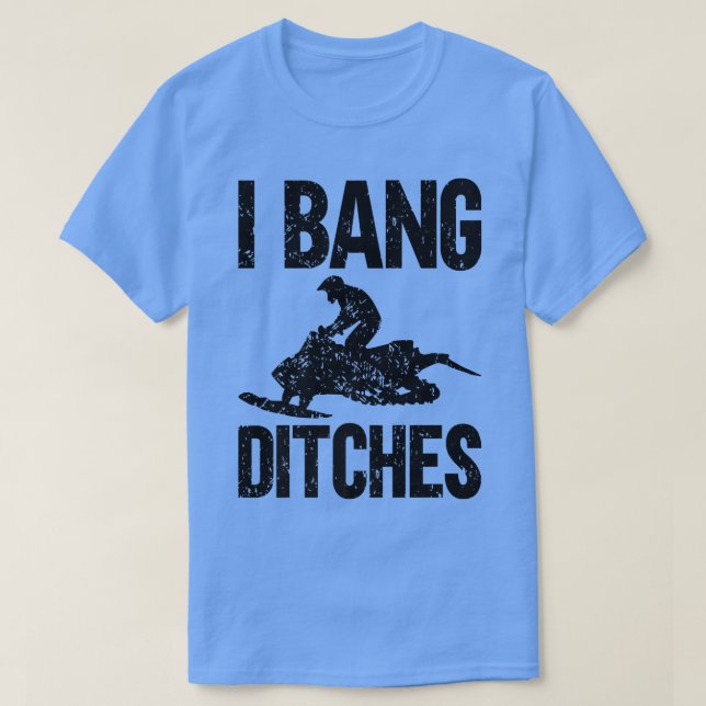 Camiseta Funny Snowmobile Lover Snowmobiler llevó a Lover I (Diseño del anverso)