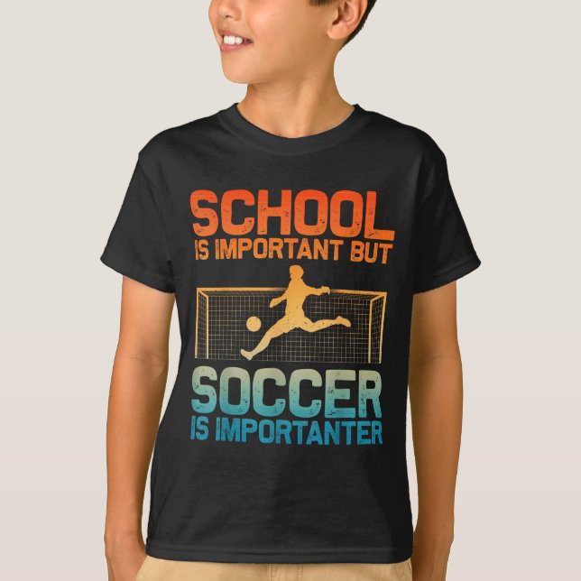 Camiseta Funny Soccer Art For Boys Girls Men Women Gag Socc (Anverso)