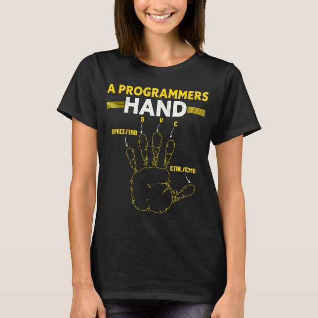Camiseta Funny Software Developer Nerd Programmer Coding (Anverso)