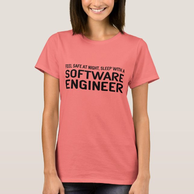 Camiseta Funny Software Engineer (Anverso)