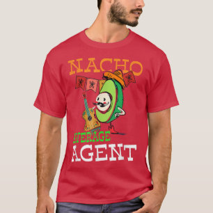 Camiseta Funny Sombrero en Agente Promedio de Aguacate Nach