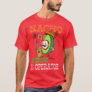 Camiseta Funny Sombrero en Aguacate Nacho Promedio 911 Oper