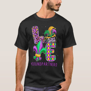 Camiseta Funny Sound Partners Mardi Gras Family Mating Ou