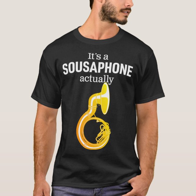 Camiseta Funny Sousaphone Humor For Proud Sousaphonist Marc (Anverso)