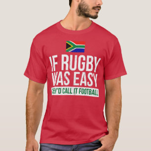 Camiseta Funny South Africa Rugby Rugby 