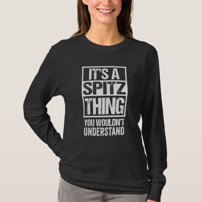 Camiseta Funny Spitz Parent Cita Perro (Anverso)