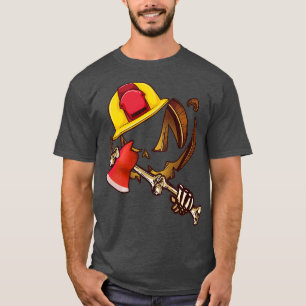 Camiseta Funny Spooky Gift Guay Firefighter Gift Pumpkin Ha