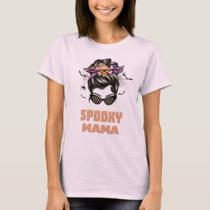 Camiseta Funny Spooky Mama Halloween