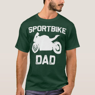 Camiseta Funny Sport Bike Art Dad Hombres Motociclismo de C