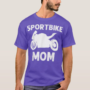 Camiseta Funny Sport Bike Art Mom Mujeres Mototo de ciclism