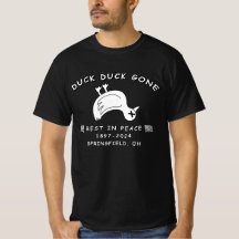 FUNNY SPRINGFIELD OHIO DUCK DUCK GONE T-SHIRT